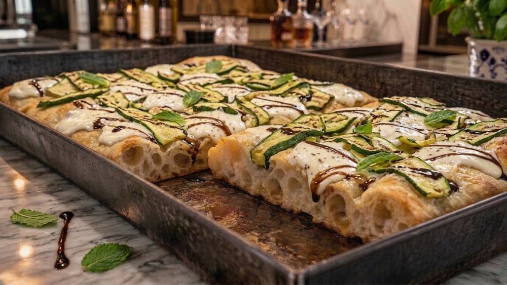 Pizza in teglia Scapece