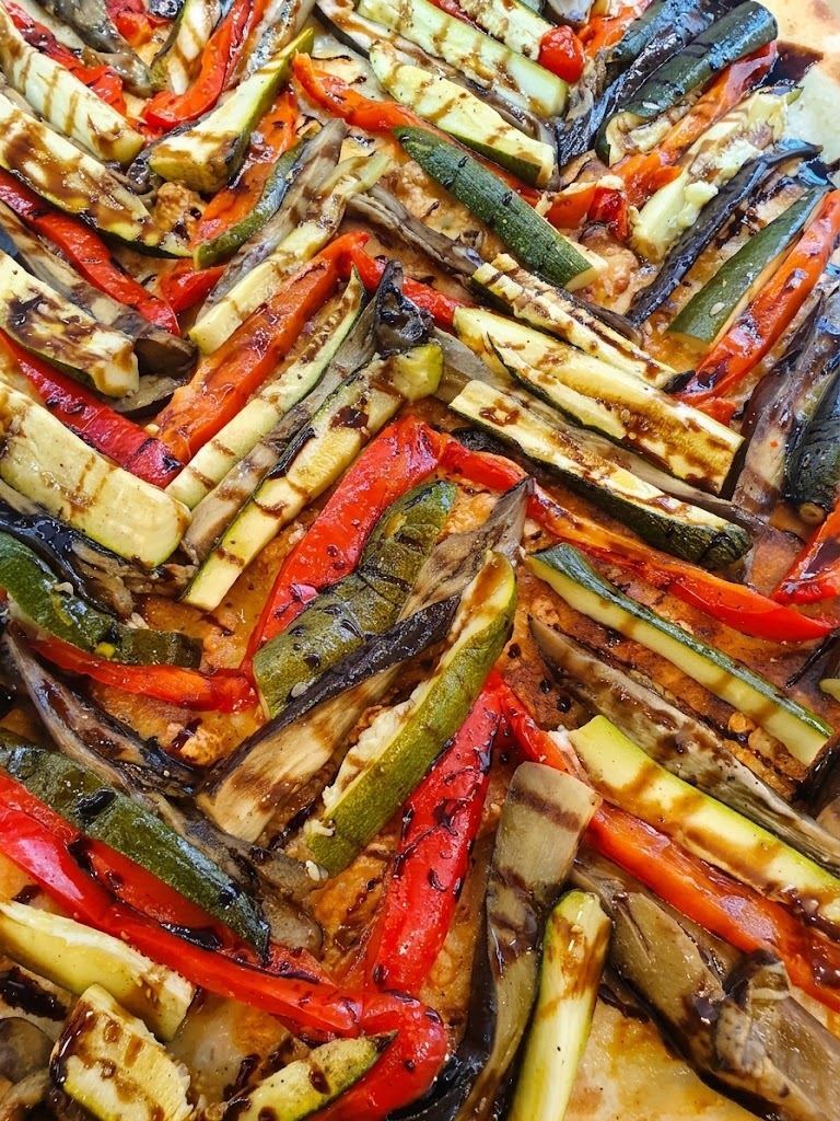 Verduras de temporada a la brasa